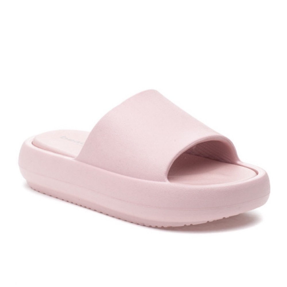 J/SLIDES SQUISH Light Pink EVA Sandal Size 6 New in Box Pool Slides lightweight - Picture 2 of 10